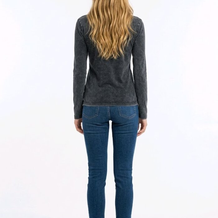 Renate Top Lange Mouw | Fijne Rib - Used