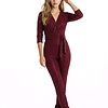 Nore – Jumpsuit Bordeau Glitter