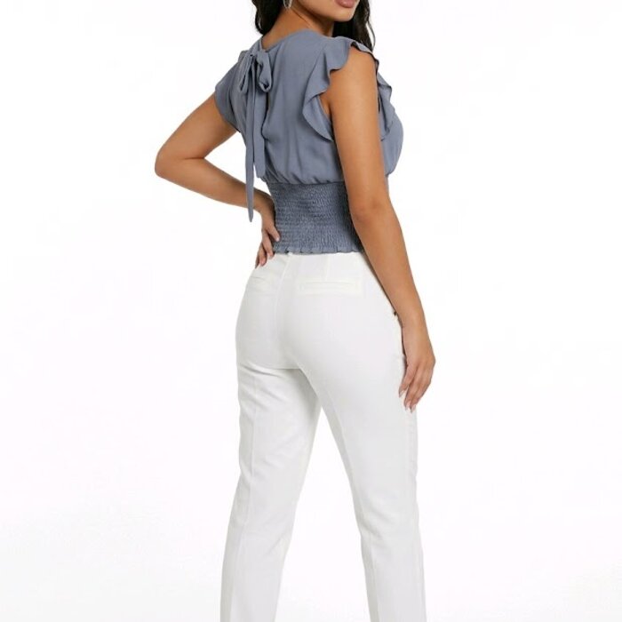 Indira Indigo Crop Top