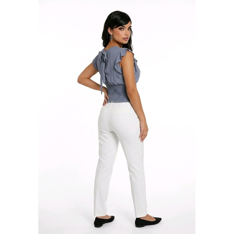 Indira Indigo Crop Top