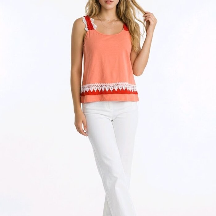 Coralia Tanktop - Open Rug - Strik