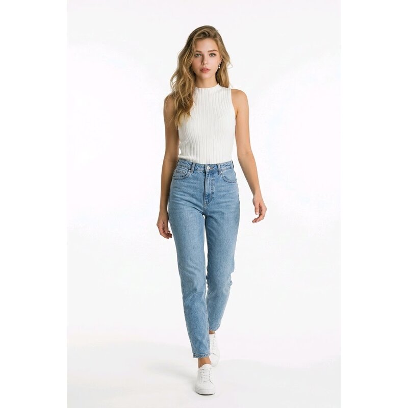 Ribella Brede Ribbel Top