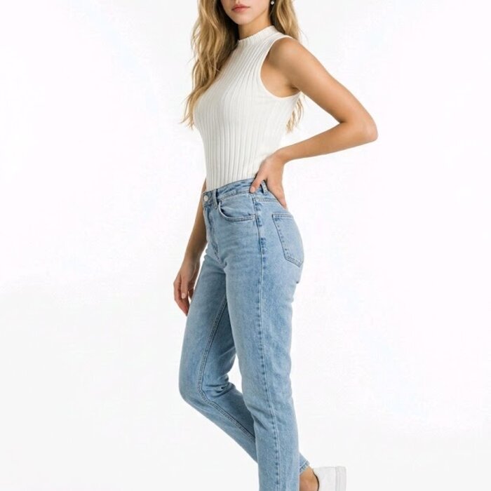 Ribella Brede Ribbel Top