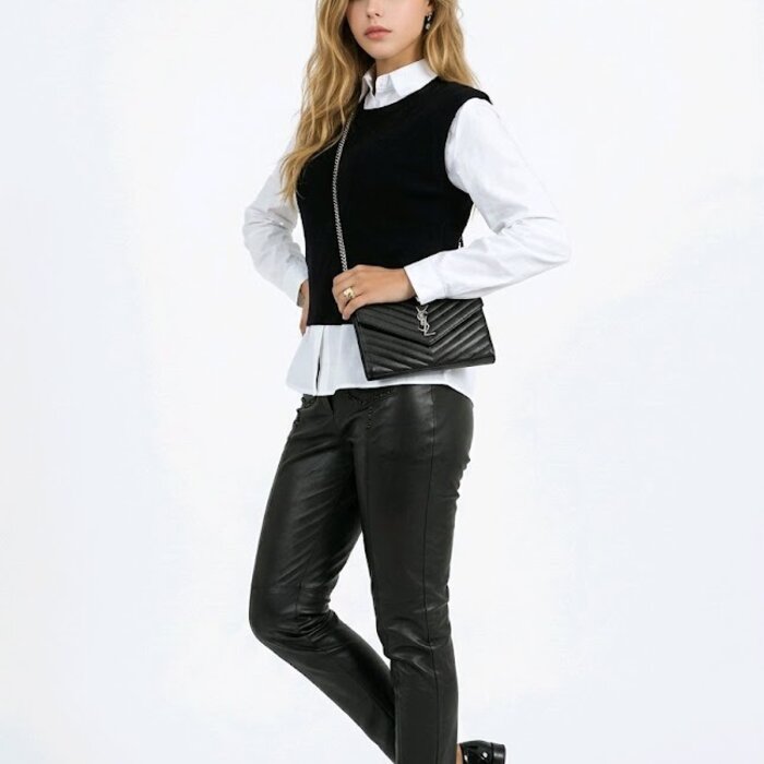 Nova Zwarte Cropped Spencer