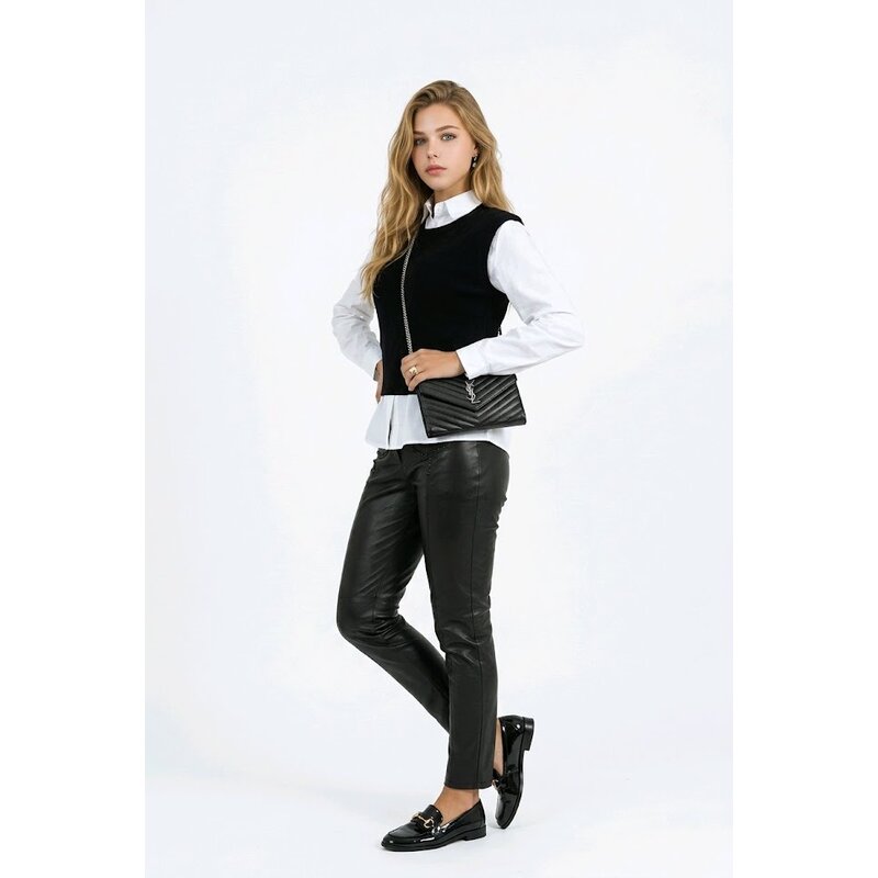 Nova Zwarte Cropped Spencer