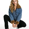 Queen| Denim jack  Faux Fur – in 2 kleuren