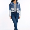 Raw Denim crop jack
