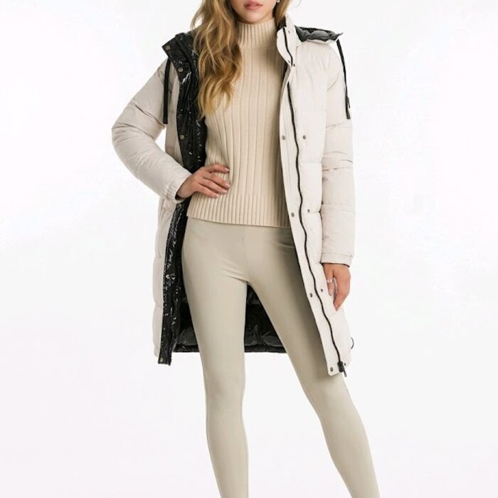 Dames Parka - Dubbelzijdig Ontwerp - Winter