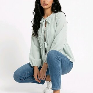 Charmine |  Blouse  Knotted - in 2 kleuren