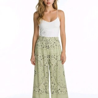 Olive Bandana  Pantalon