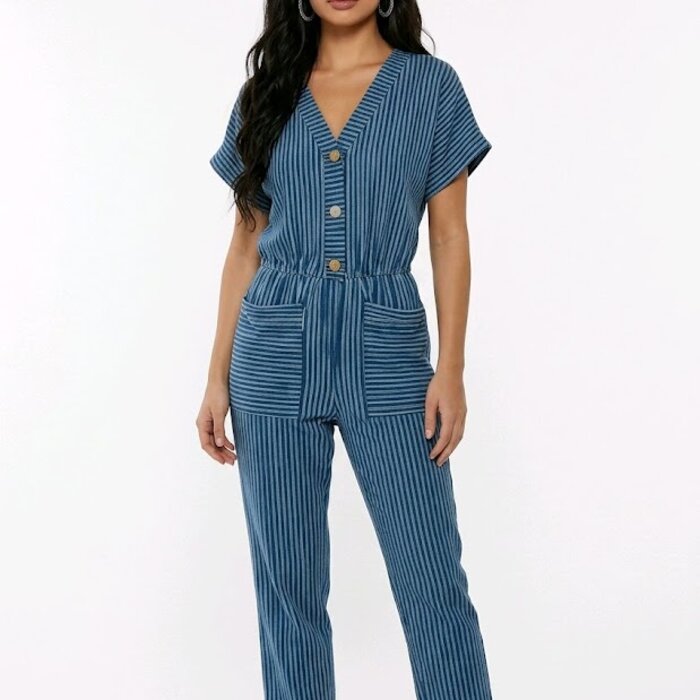 Airy Stripes | Jumpsuit – Luchtig - Stijlvol