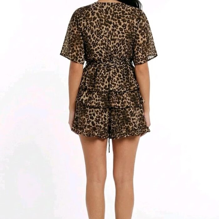 Mira –  Top met Luipaardprint