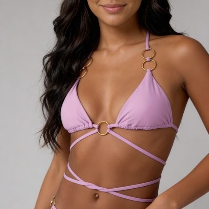 Liora | Triangel Bikiniset met Sierlijke Ringen