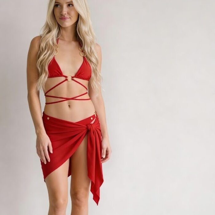 Liora | Triangel Bikiniset met Sierlijke Ringen