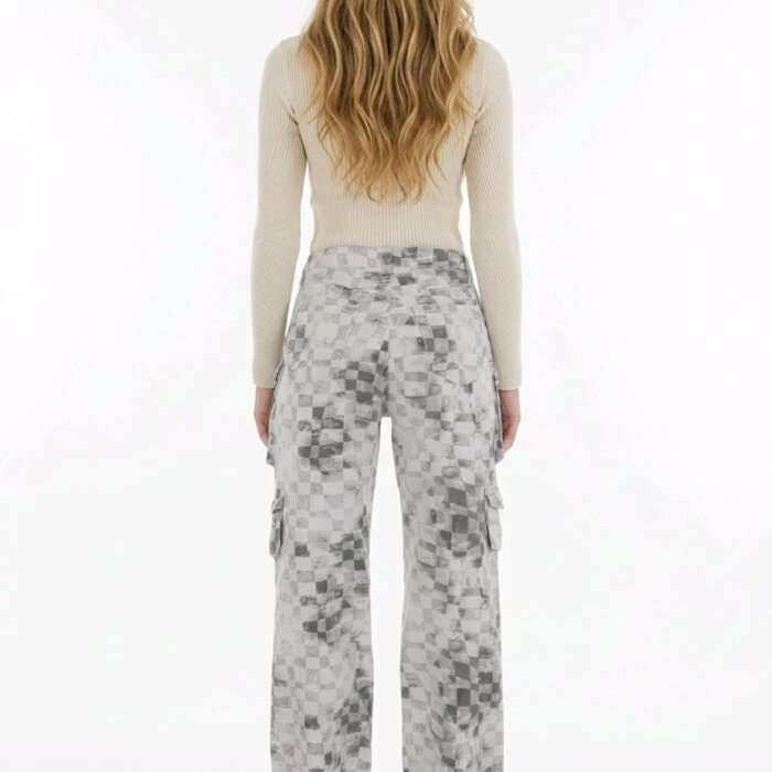 Niva – Cargobroek - Blokkenmotief