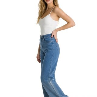 Jeans -  Metallic Zilver