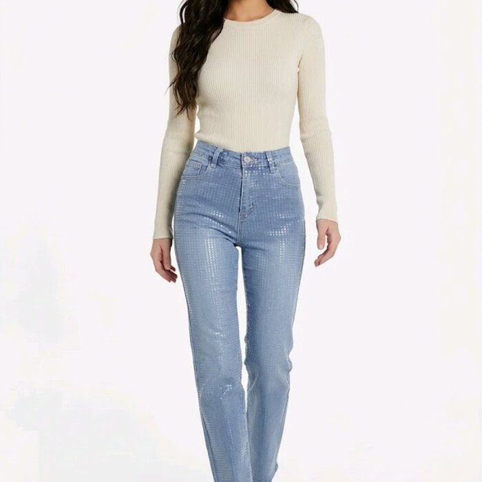 Liora Jeans - Glanzende Finish