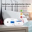 WisuAlarm WisuAlarm 3-in-1 Kohlenmonoxidmelder mit LCD-Display, Temperatur- und Feuchtigkeitssensor (Modell C06)