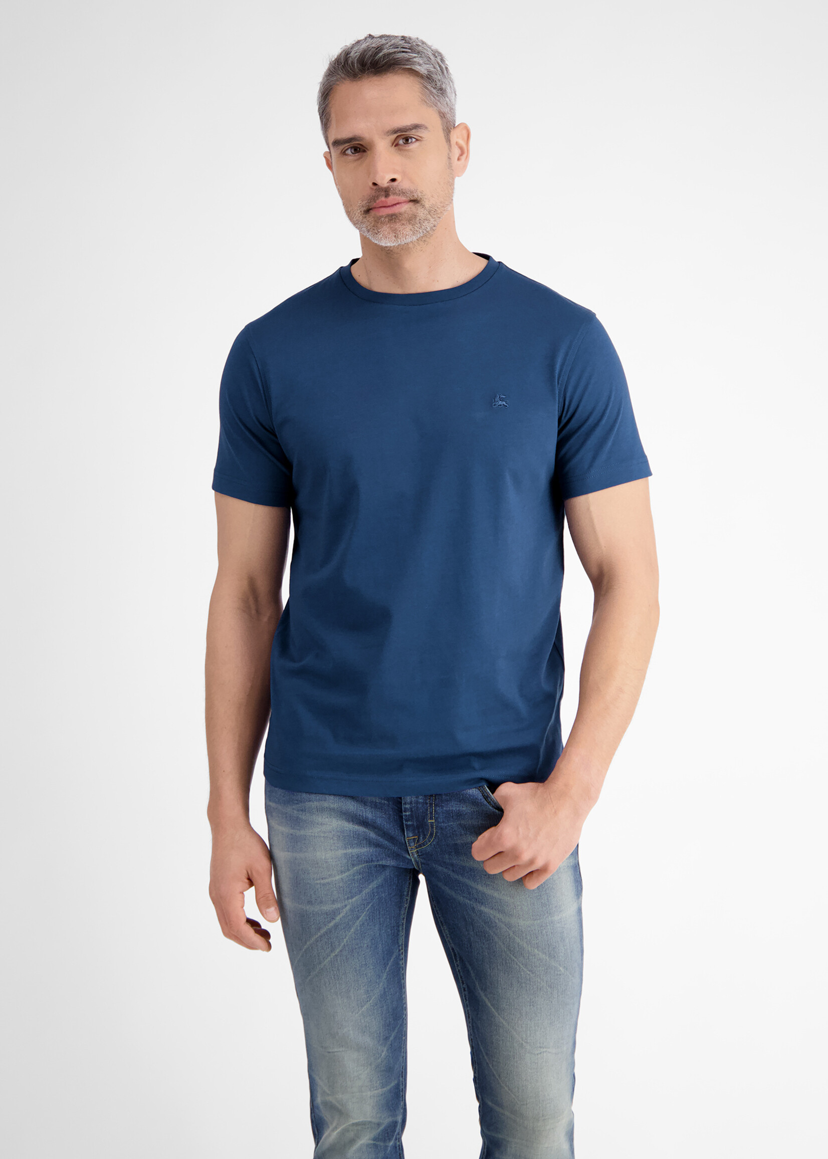 LERROS T-SHIRT SERAFINO KORTE MOUW