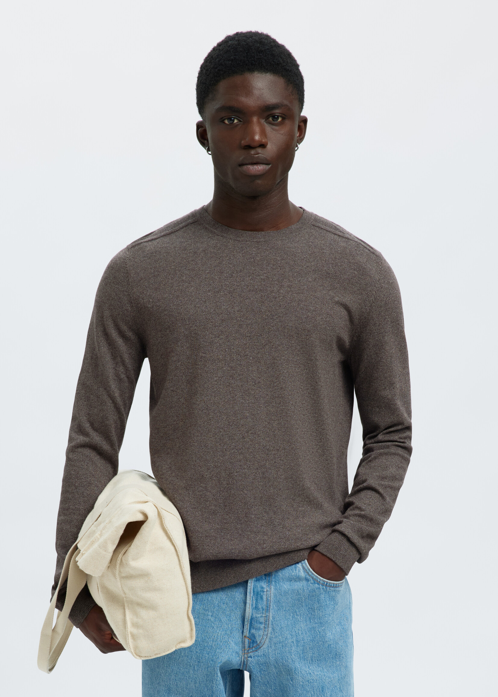 SELECTED HOMME Berg Trui met ronde hals