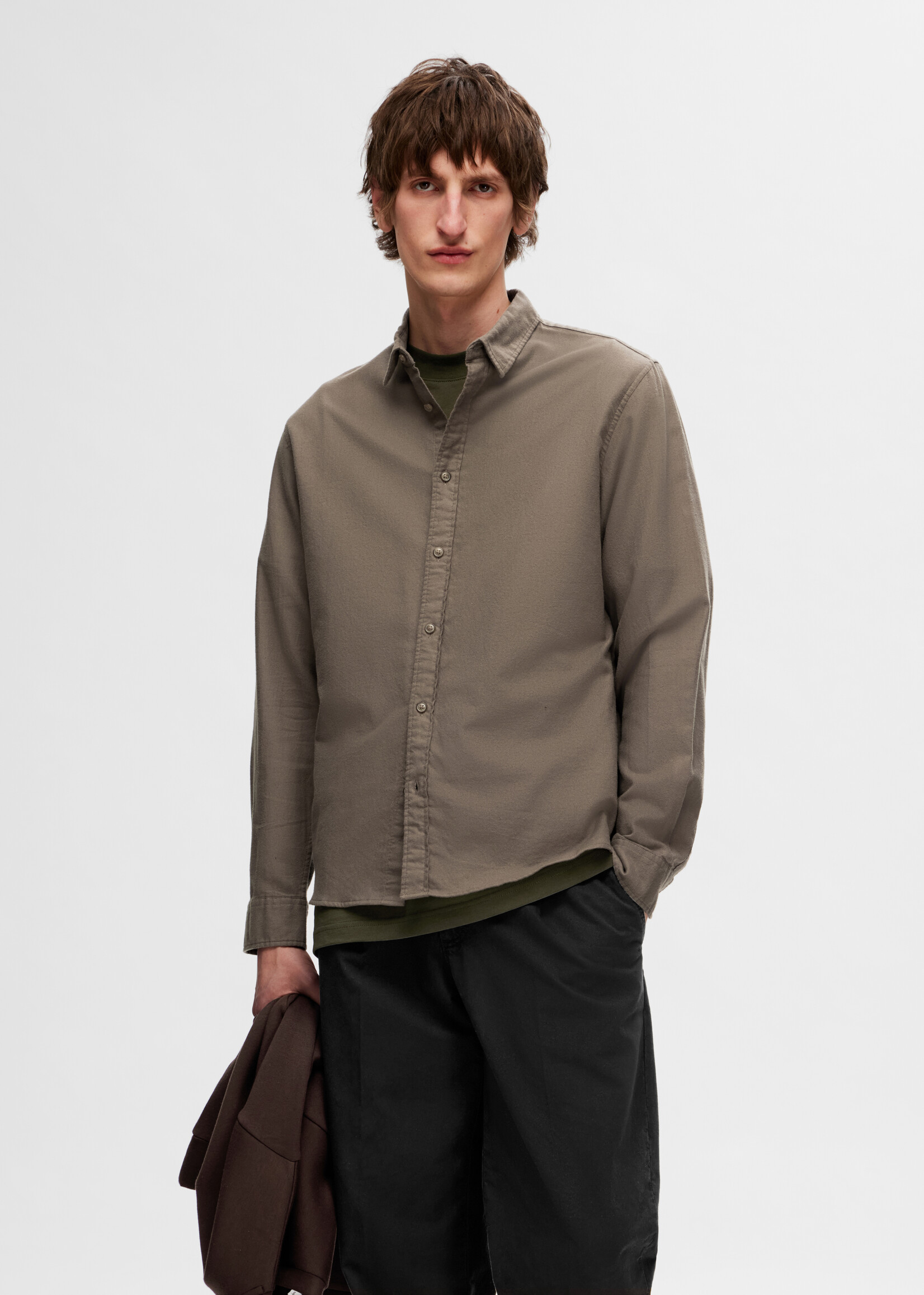 SELECTED HOMME FLANNEL SHIRT SLIM