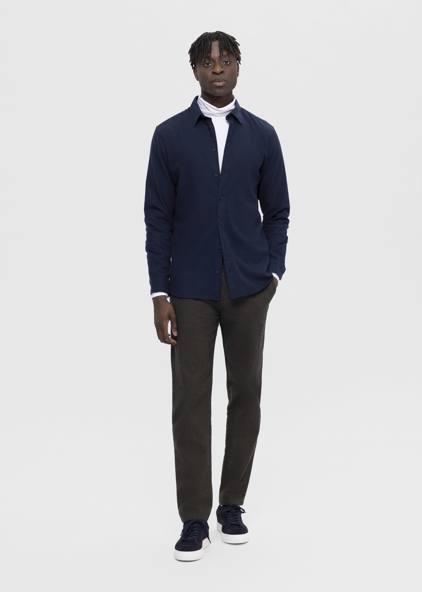 SELECTED HOMME FLANNEL SHIRT SLIM