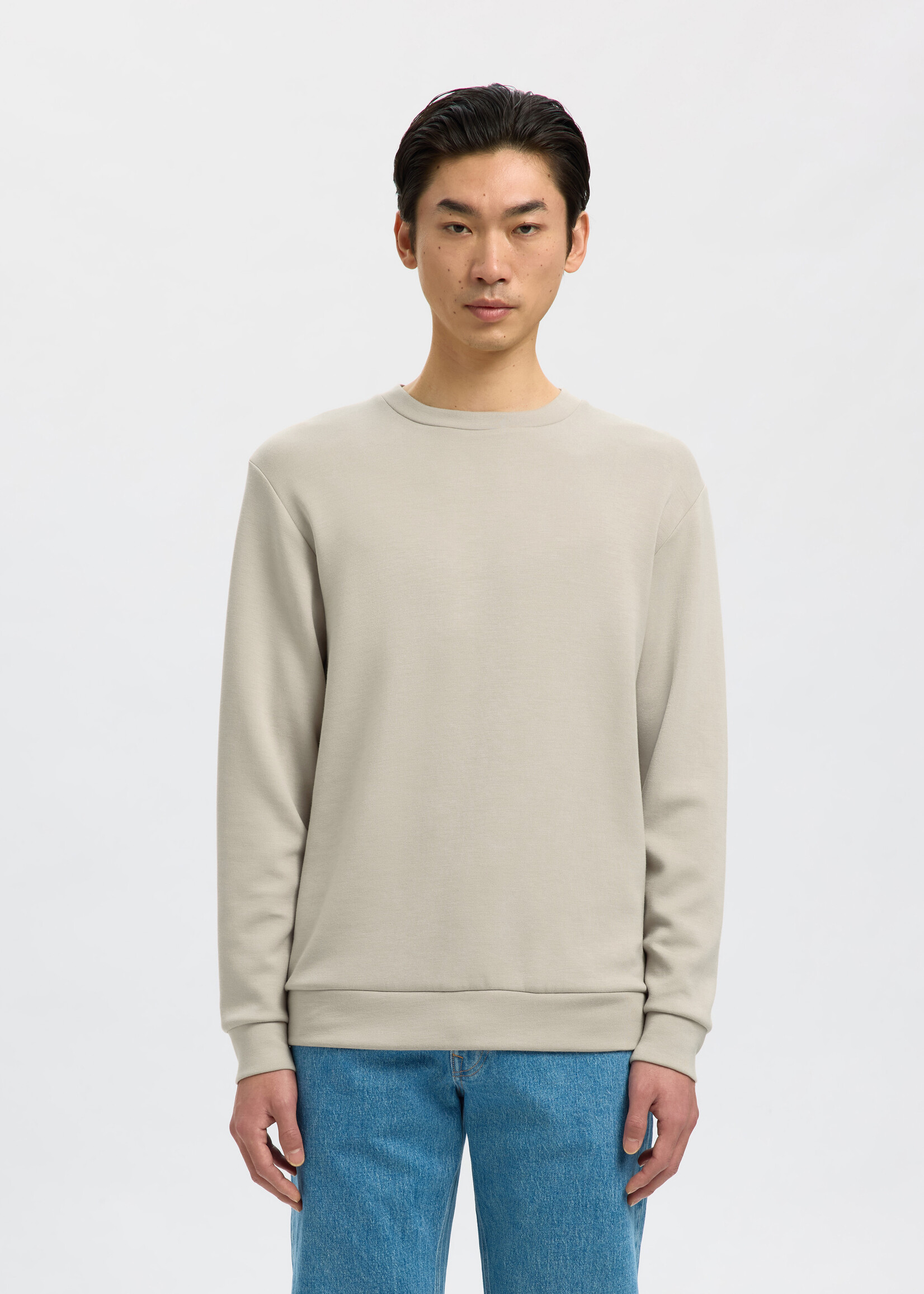 SELECTED HOMME EMANUEL SOFT  SWEAT  TRUI