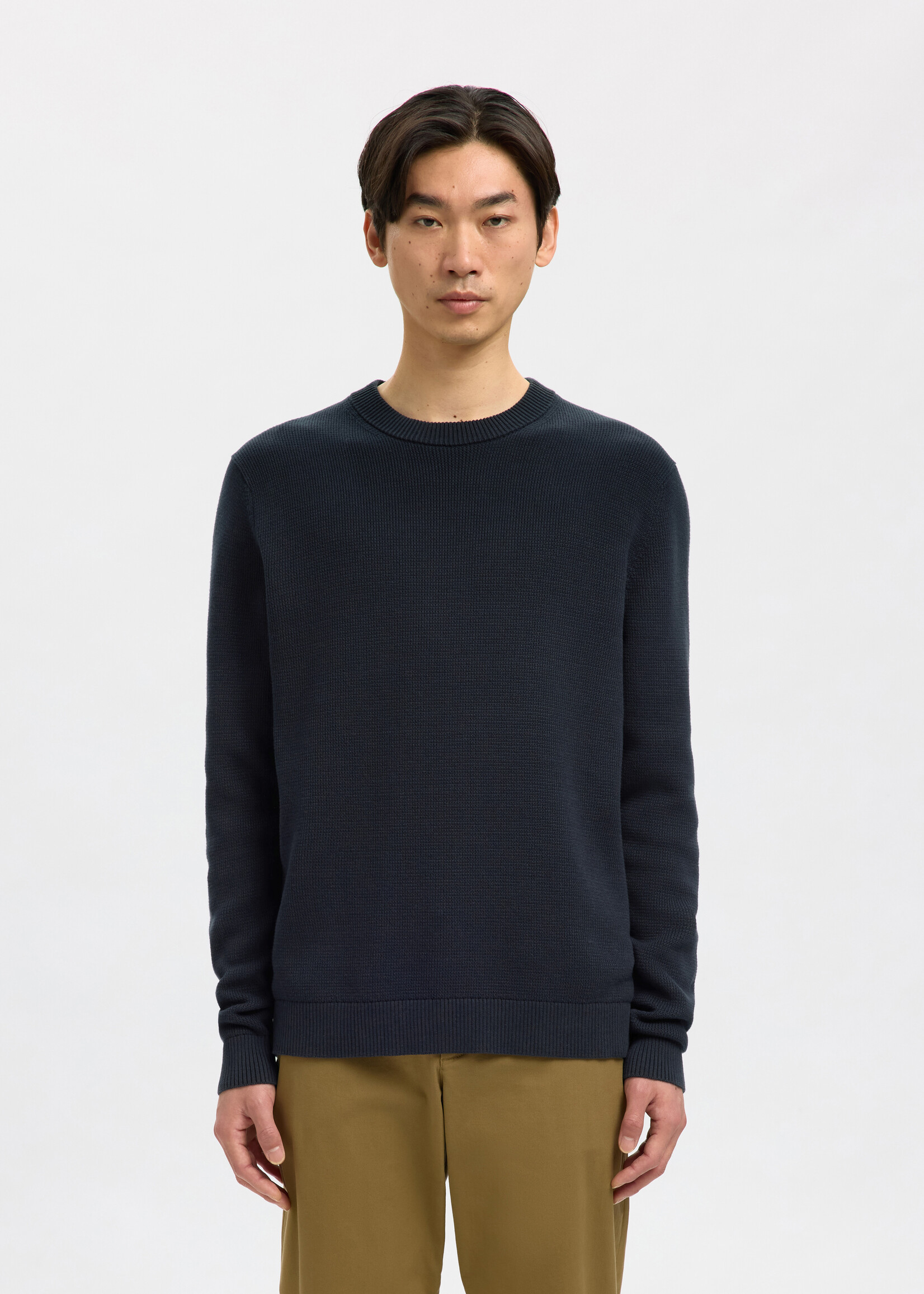 SELECTED HOMME DANE KNIT STRUCTURE TRUI