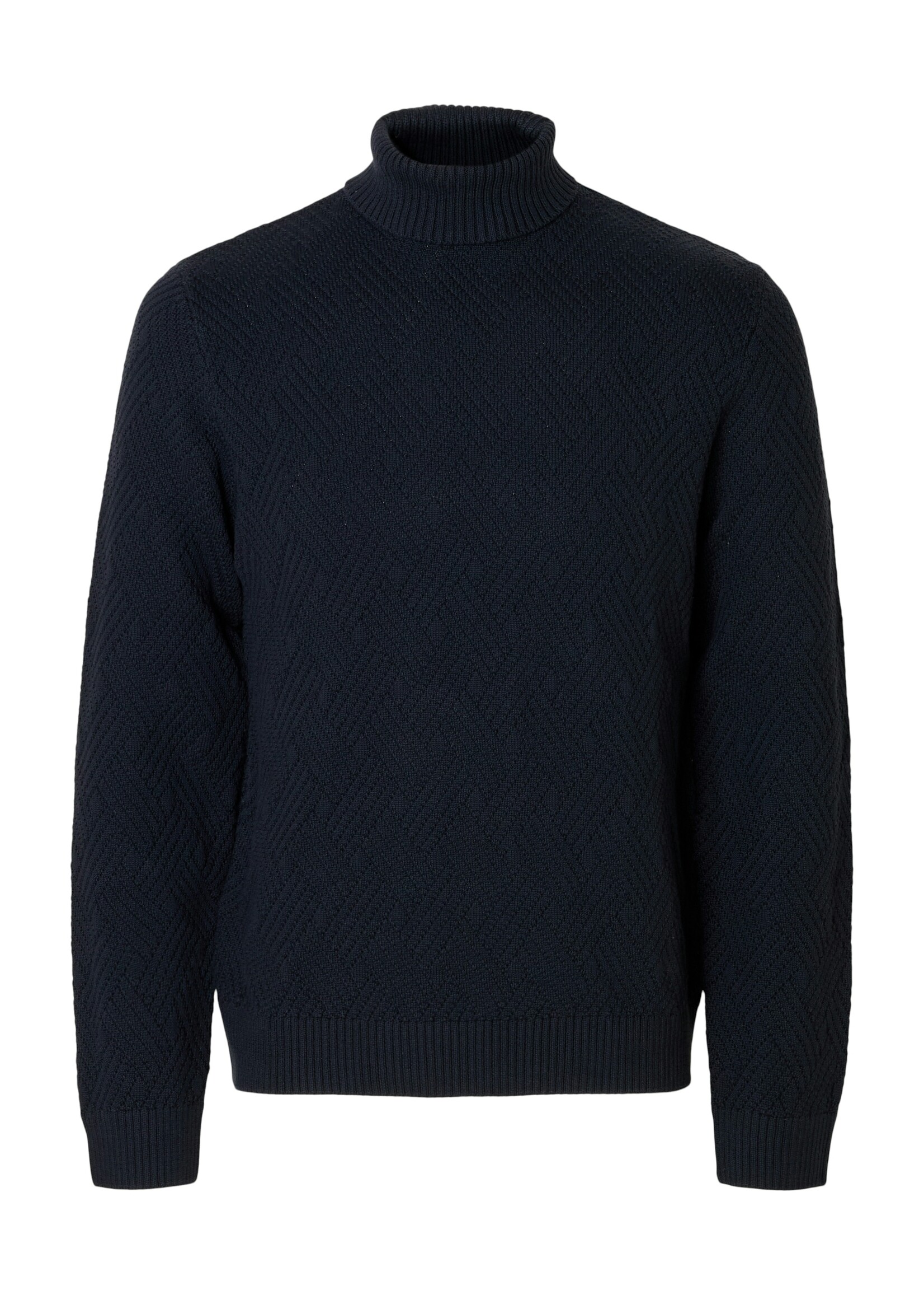 SELECTED HOMME TREVOR KNIT STRUC ROLL NECK