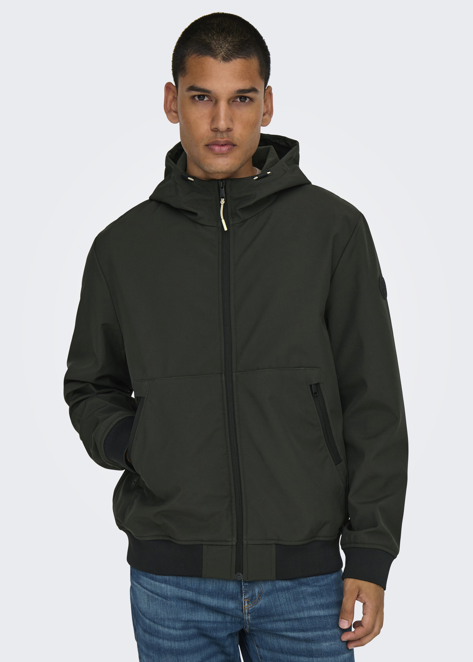 ONLY & SONS BOWIE SOFTSHELL BOMBER