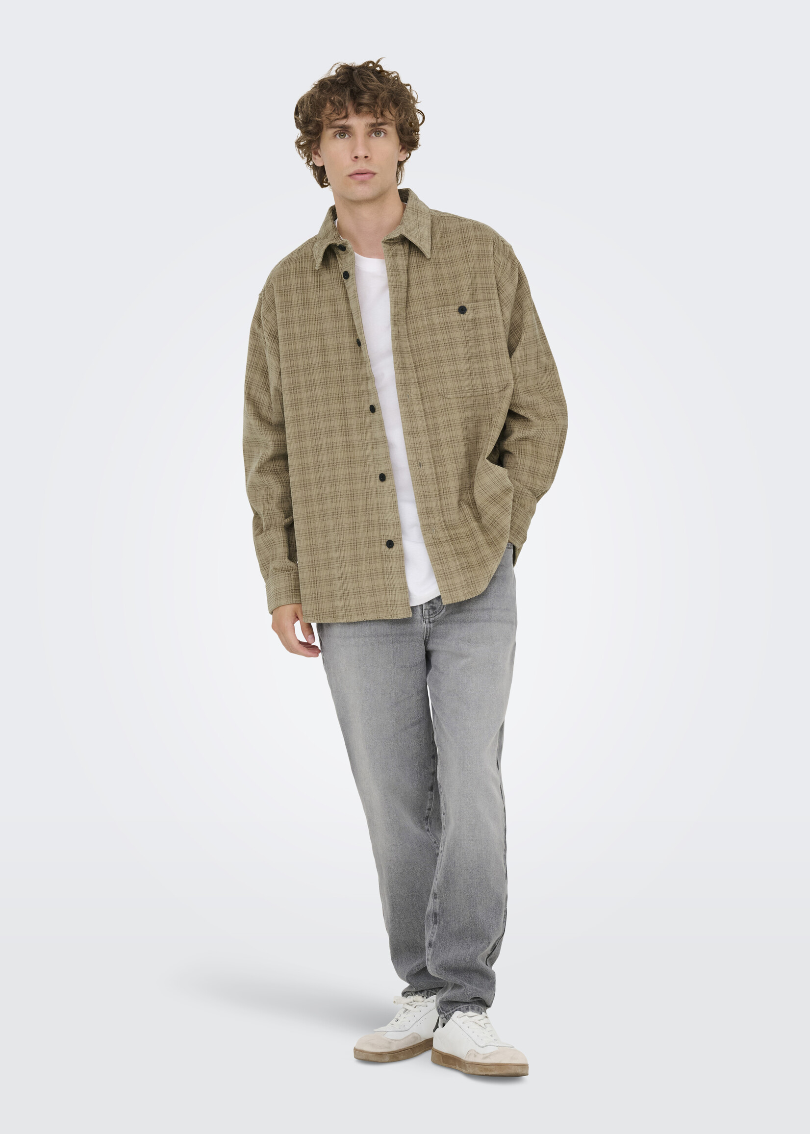 ONLY & SONS WALEED CORDUROY OVERSHIRT