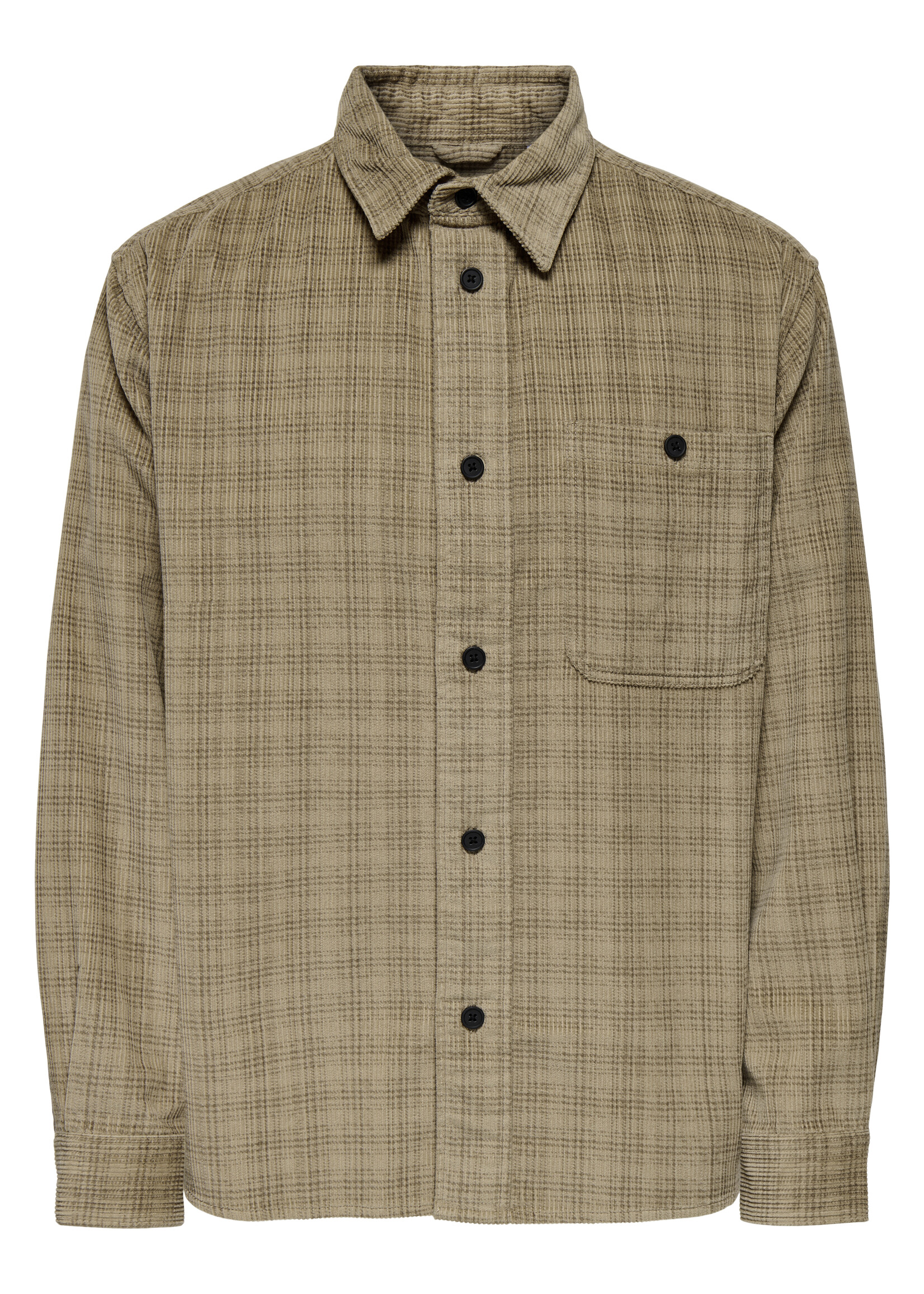 ONLY & SONS WALEED CORDUROY OVERSHIRT
