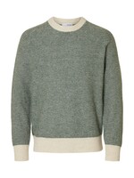 SELECTED HOMME RAI LS KNIT CREW NECK 3 KLEUREN