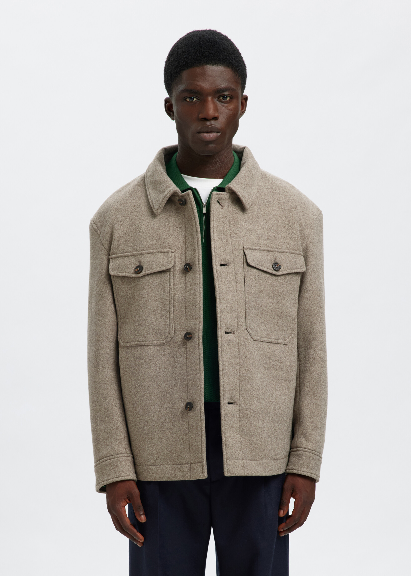 SELECTED HOMME MITCH WOOL BLEND JACKET