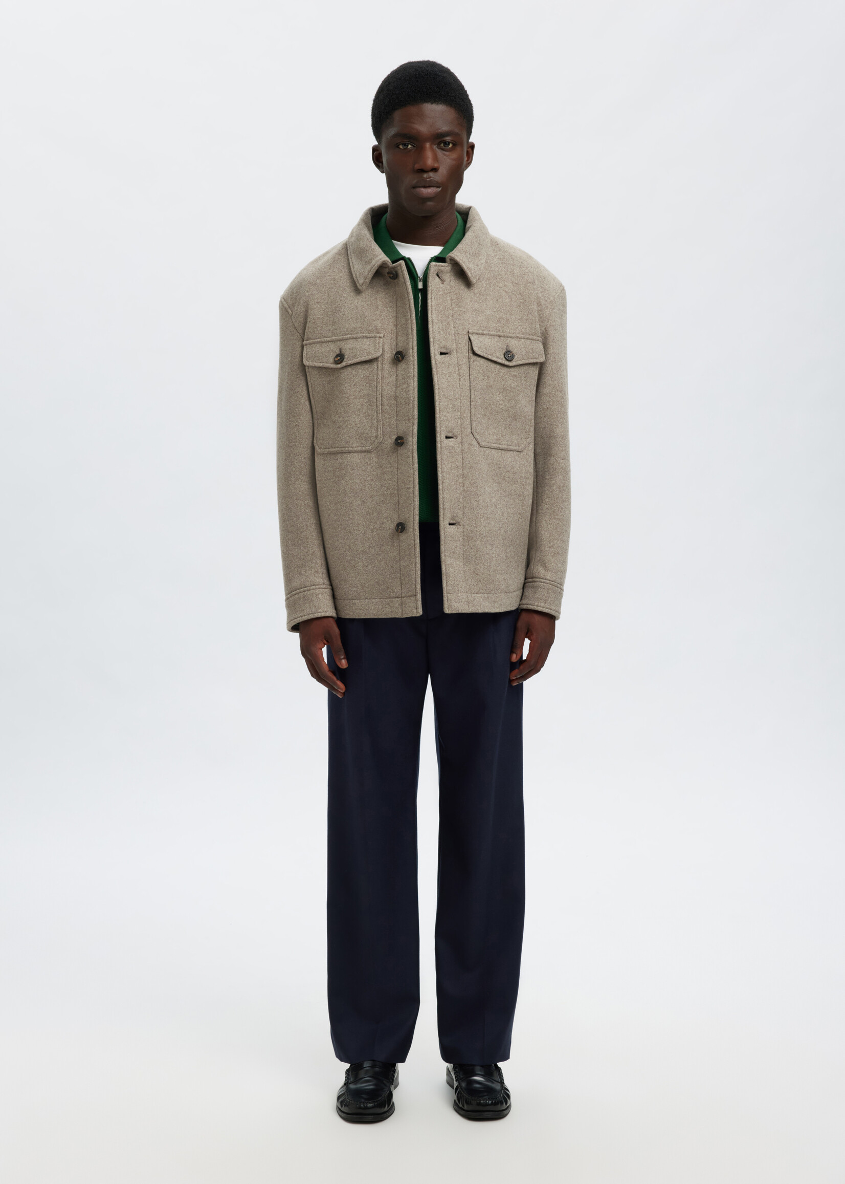 SELECTED HOMME MITCH WOOL BLEND JACKET