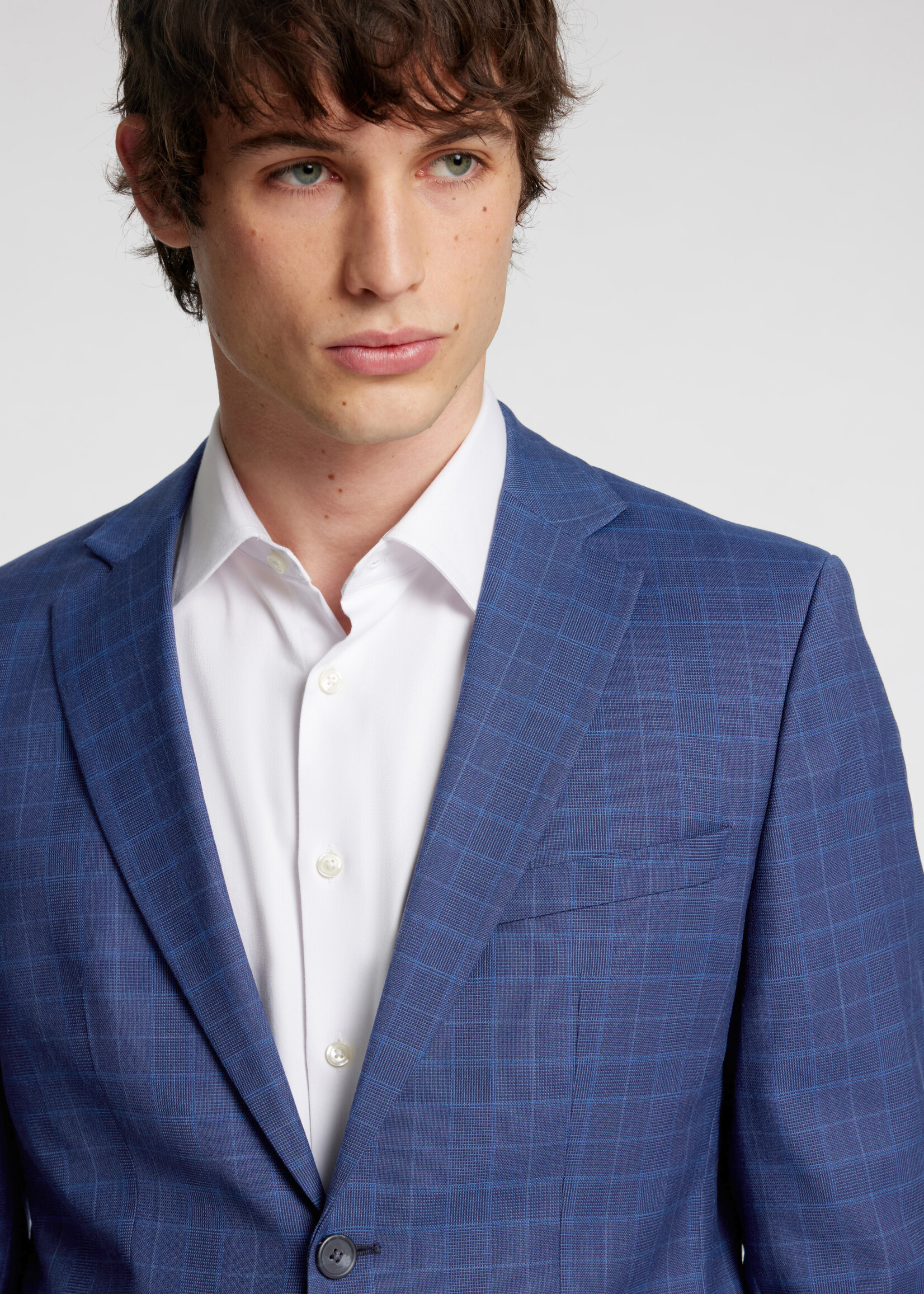 SELECTED HOMME SLHSLIM-NEIL CHK BLZ B NOOS
