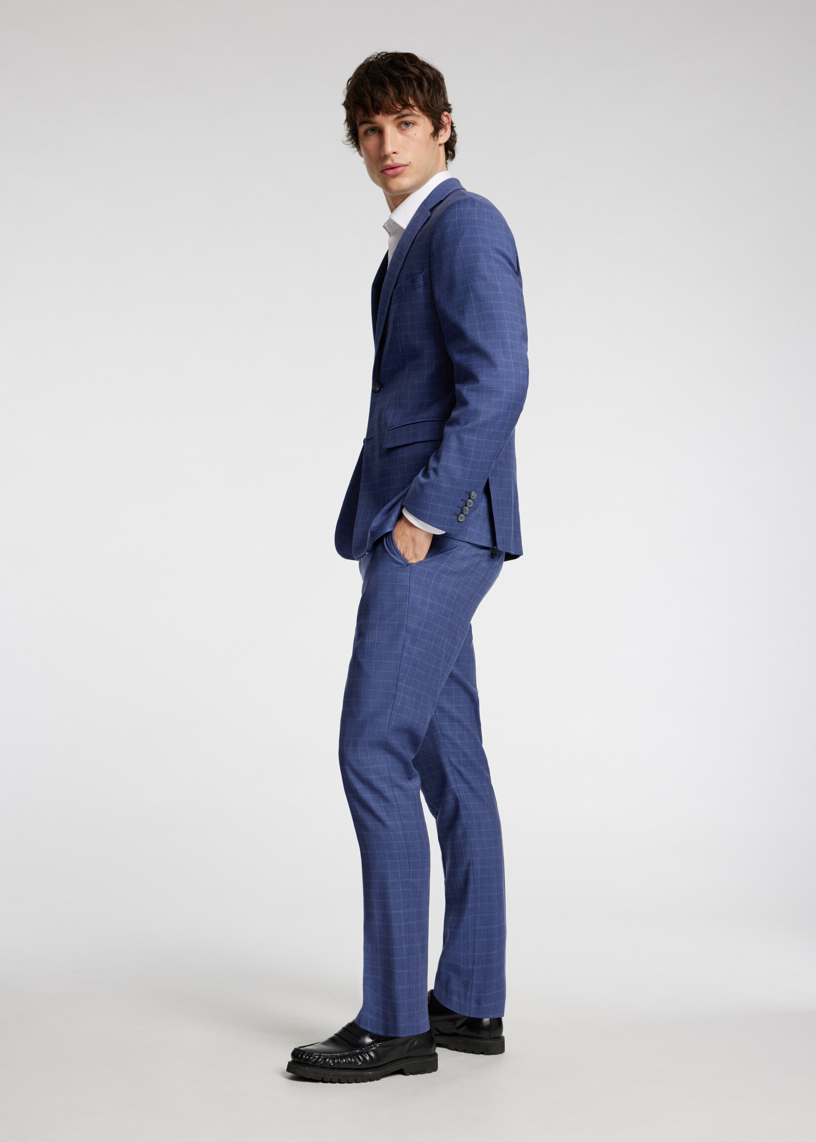 SELECTED HOMME SLHSLIM-NEIL CHK TRS B NOOS