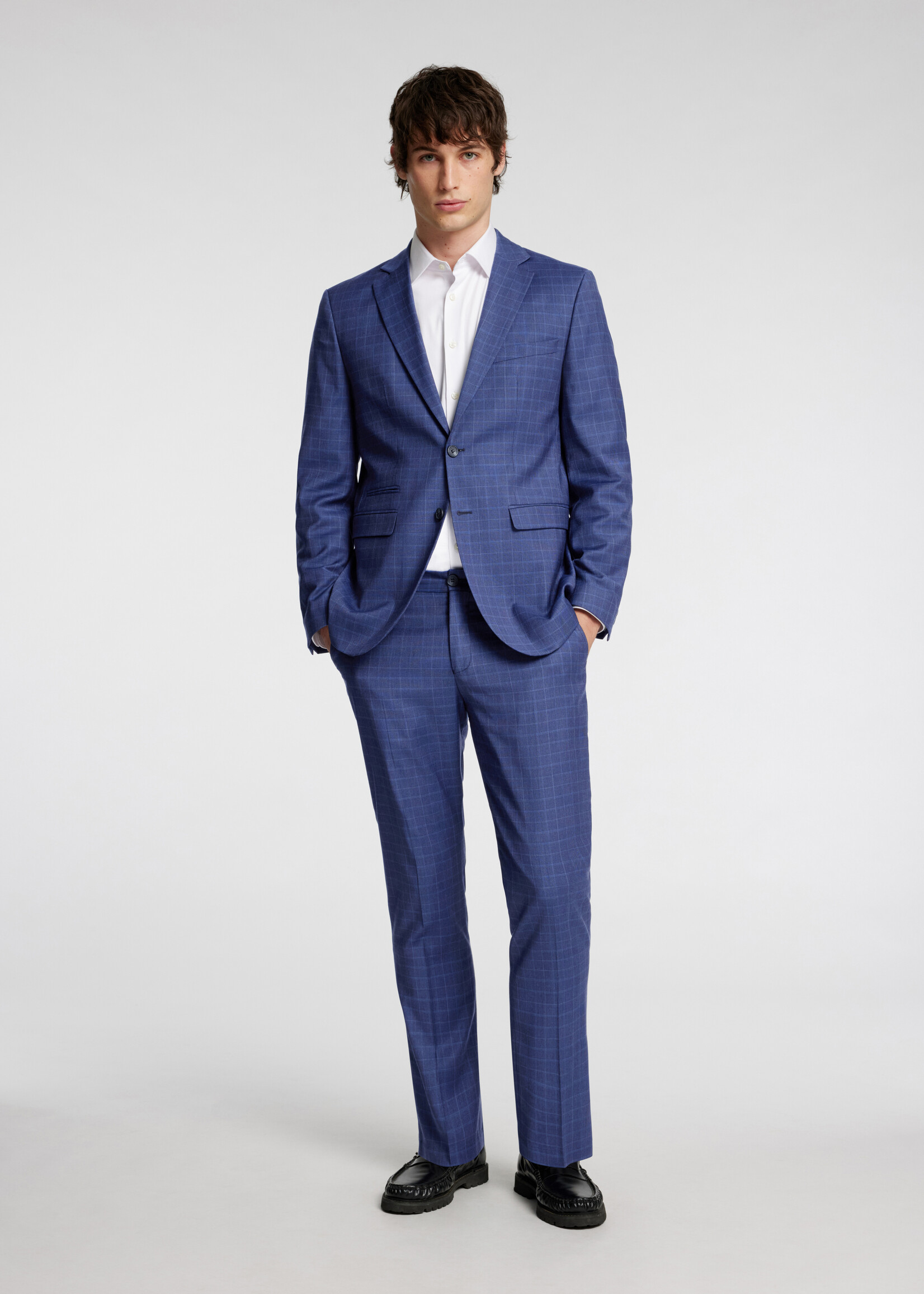 SELECTED HOMME SLHSLIM-NEIL CHK TRS B NOOS