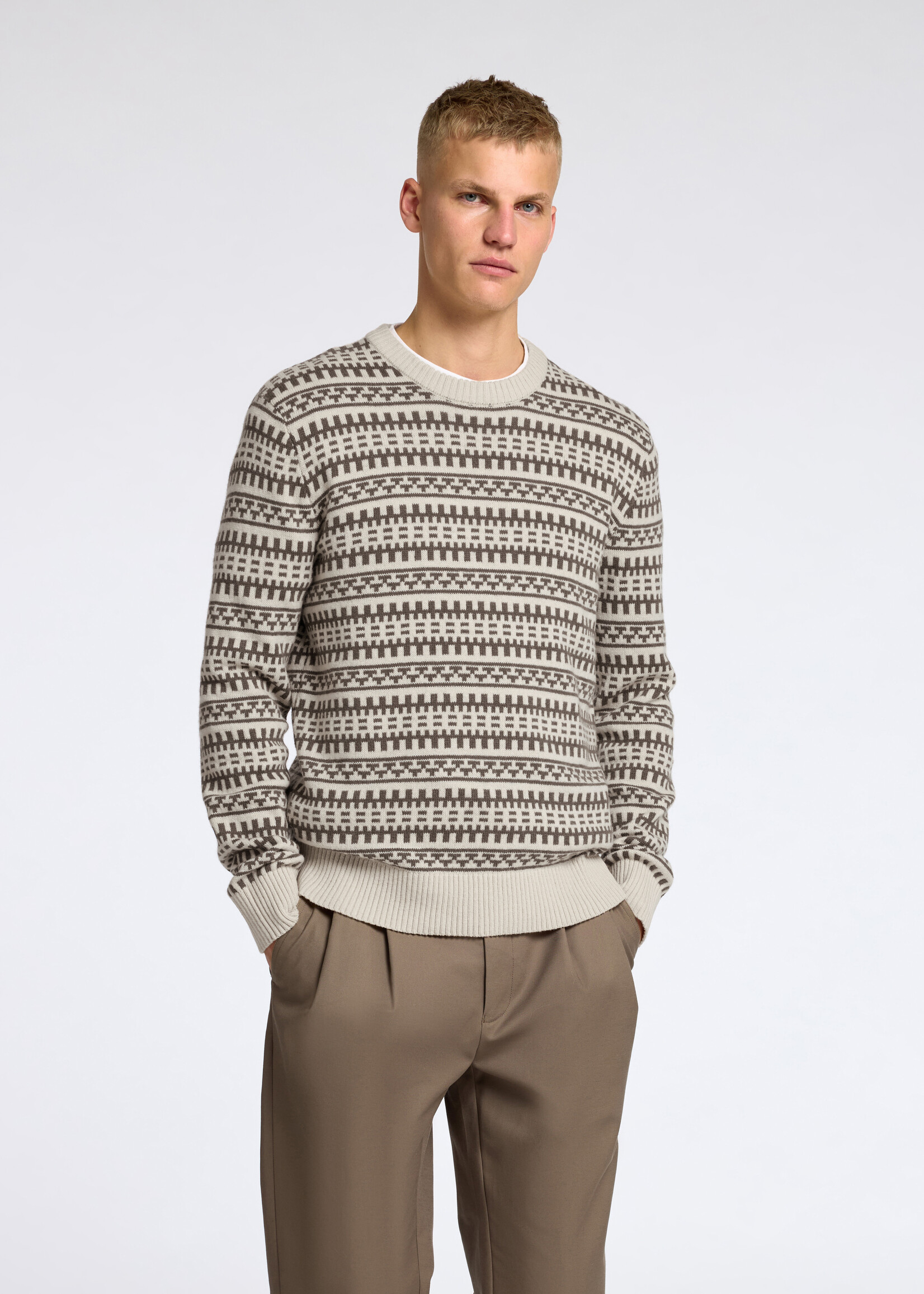 SELECTED HOMME FARFLY KNIT CREW NECK