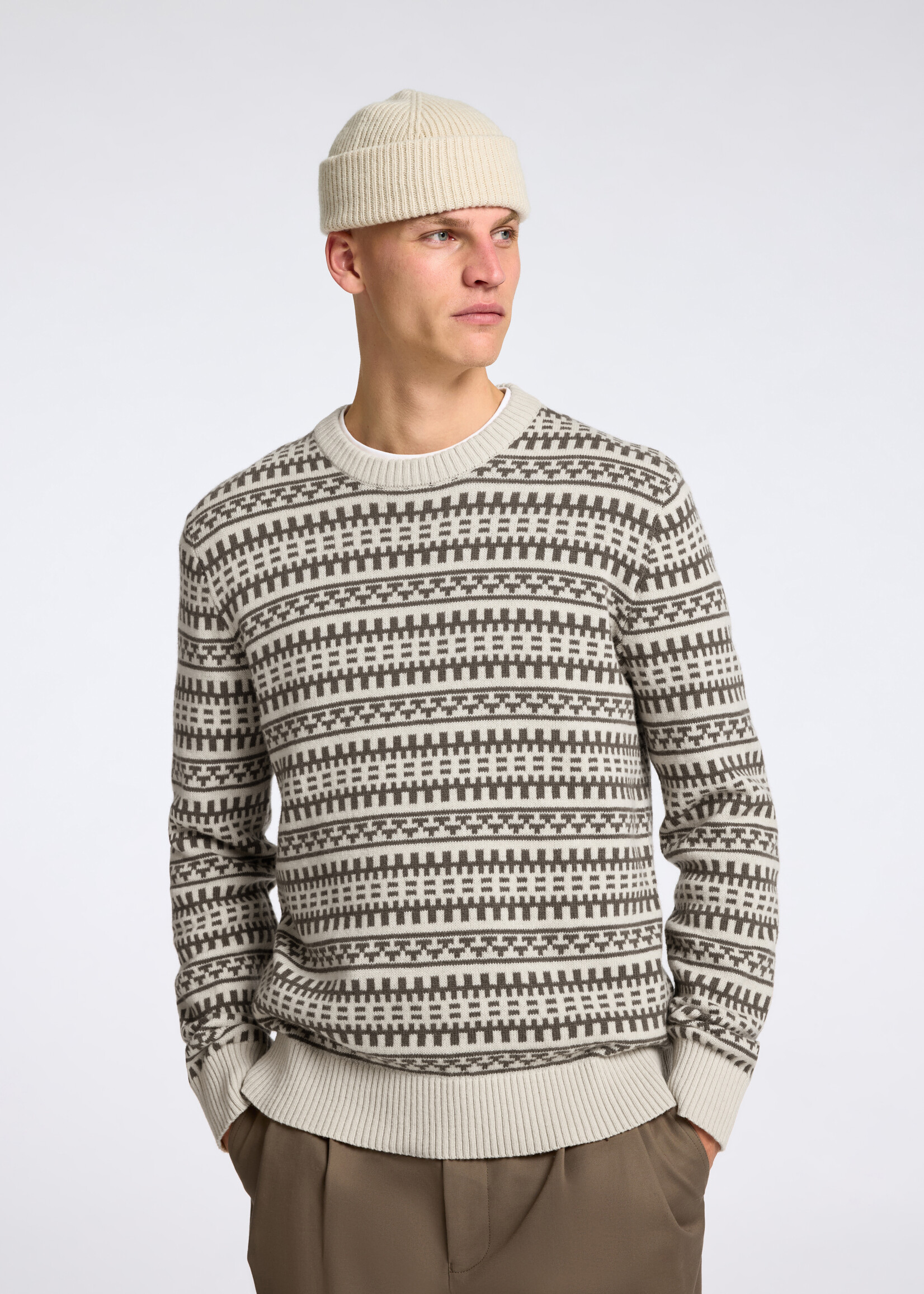 SELECTED HOMME FARFLY KNIT CREW NECK