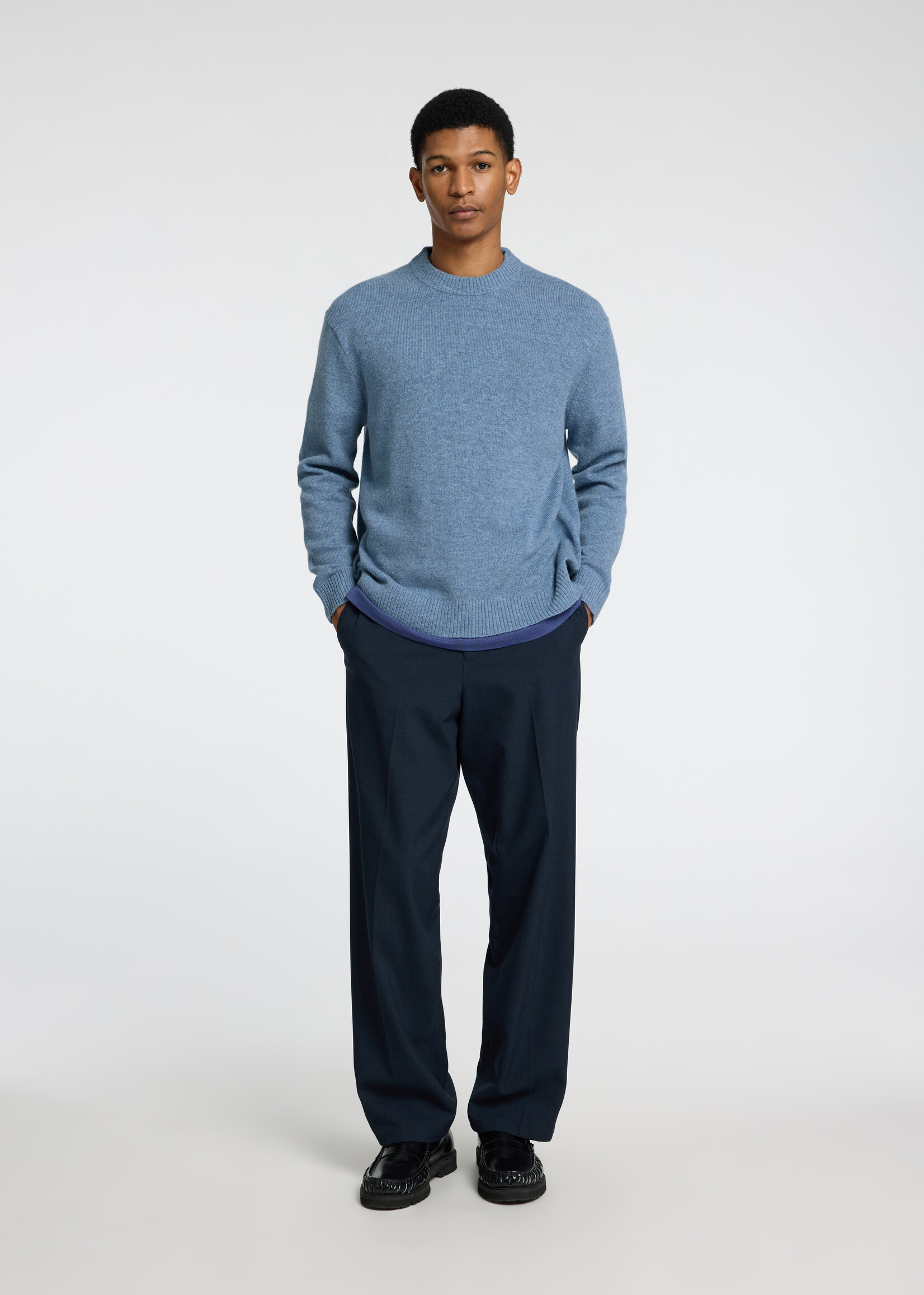 SELECTED HOMME REUBEN KNIT RELAXED CREW NECK