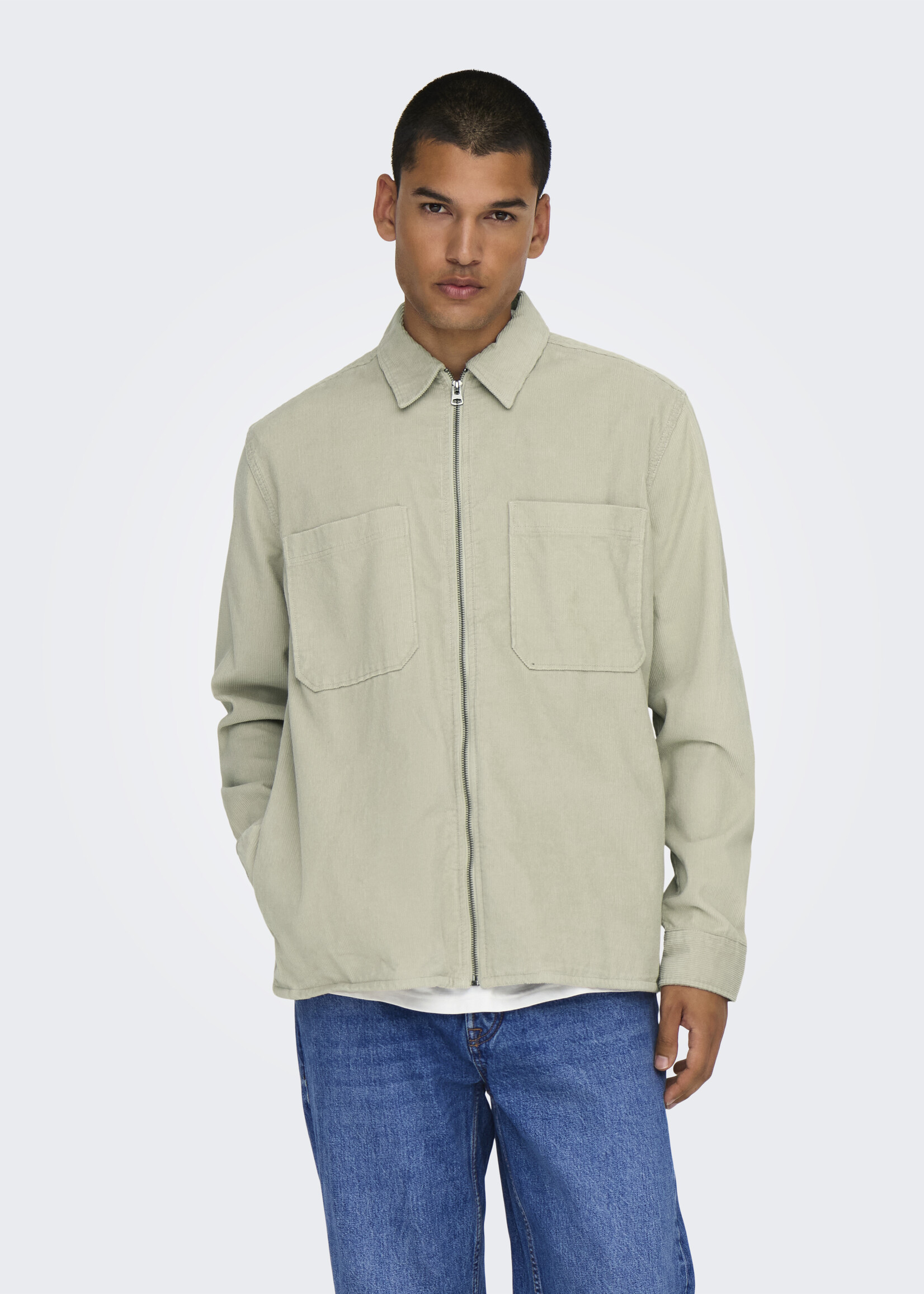 ONLY & SONS ALP RLX WASHD CORD ZIP