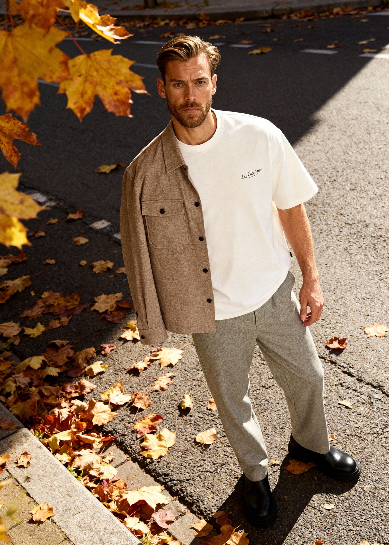 ONLY & SONS MARK BRUSHED OVERSHIRT