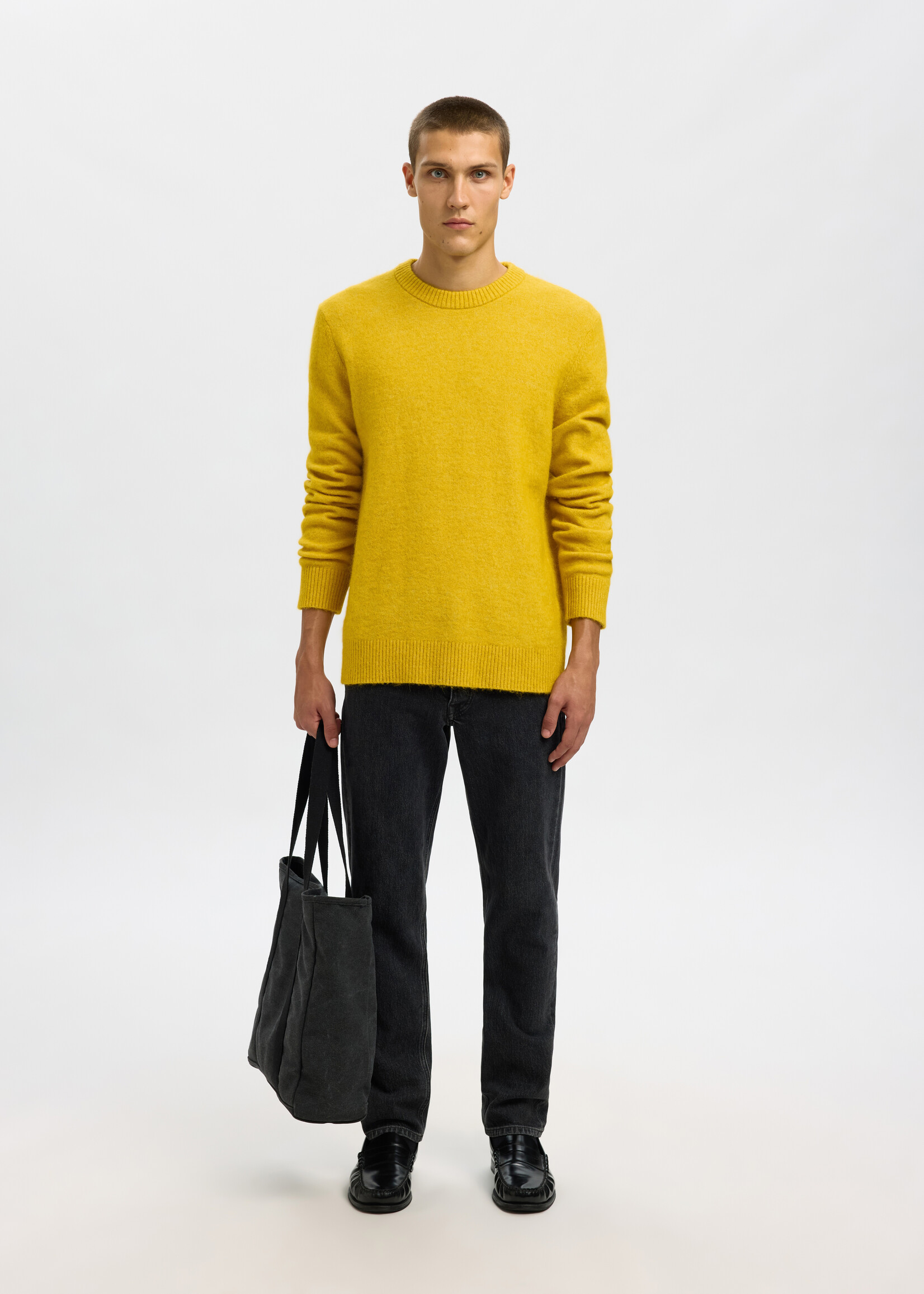 SELECTED HOMME SLHRAI KNIT CREW NECK