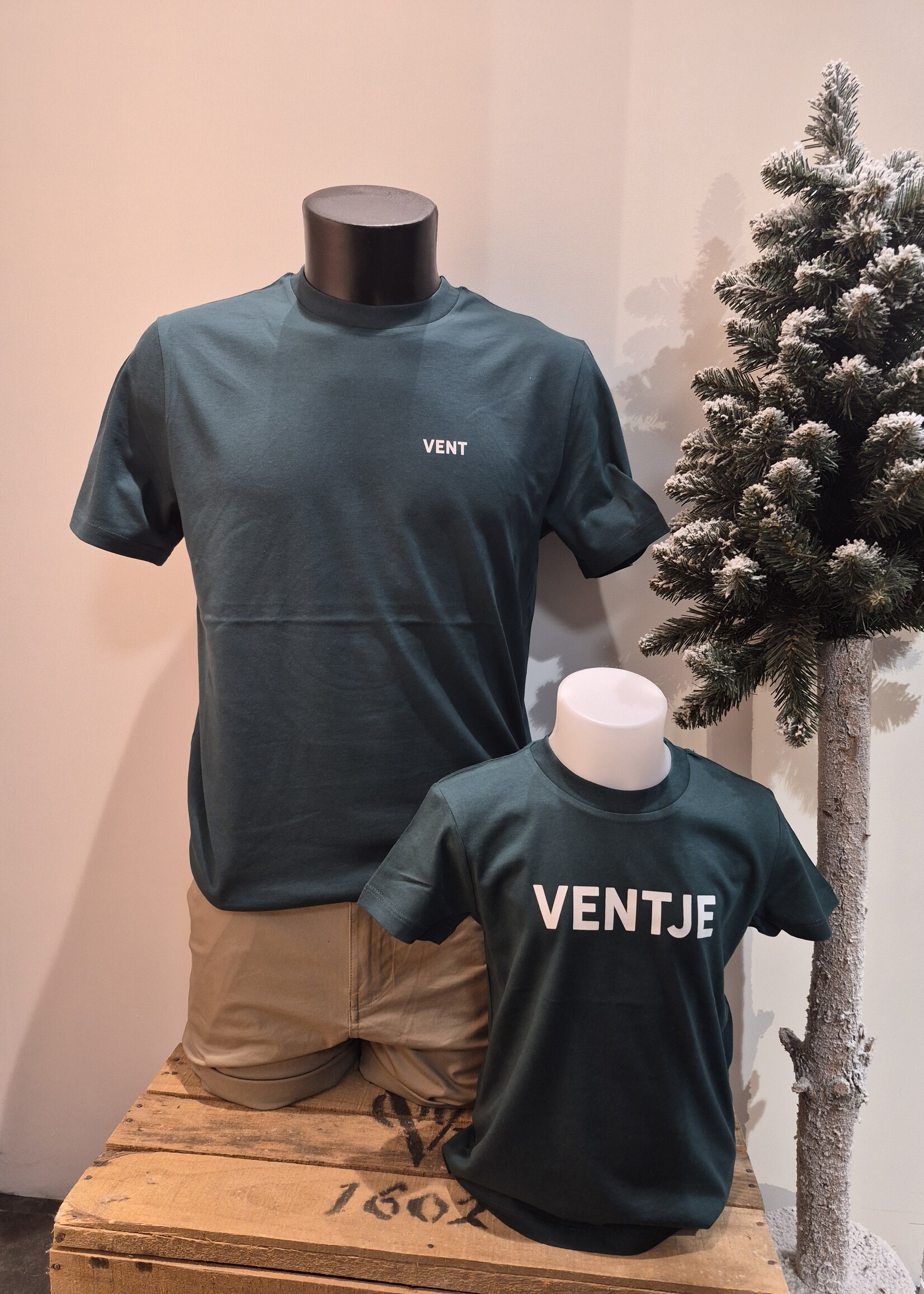 VENT.WEAR VENT.WEAR T-SHIRT KIDS IN 2 KLEUREN