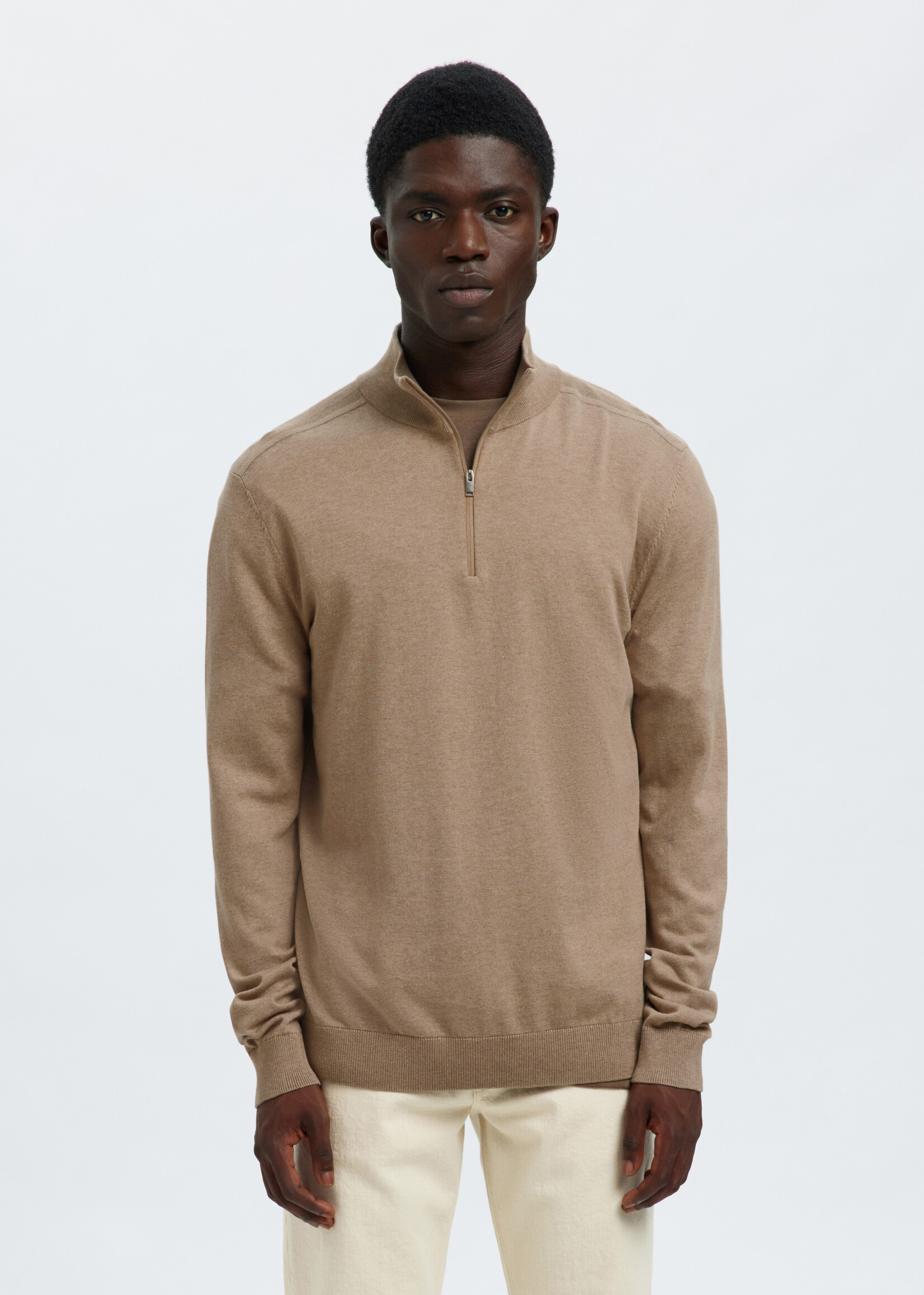 SELECTED HOMME SLHBERG HALF ZIP CARDIGAN B NOOS