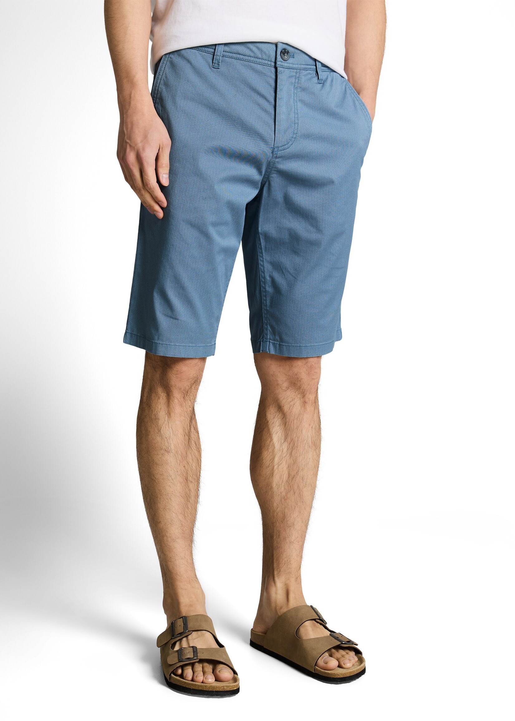 1049727 SLIM PRINTED CHINO SHORT