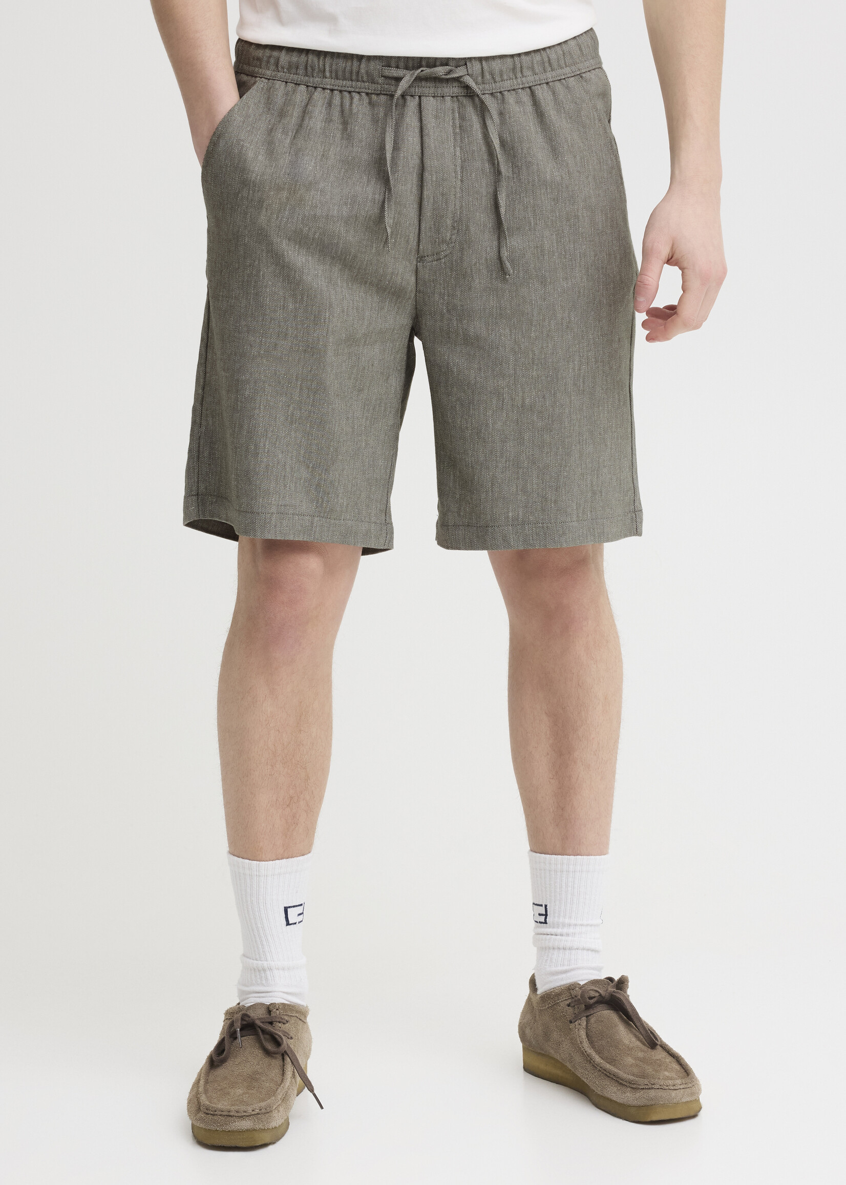 CASUAL FRIDAY CFTORP 0262 LINEN MIX SHORT