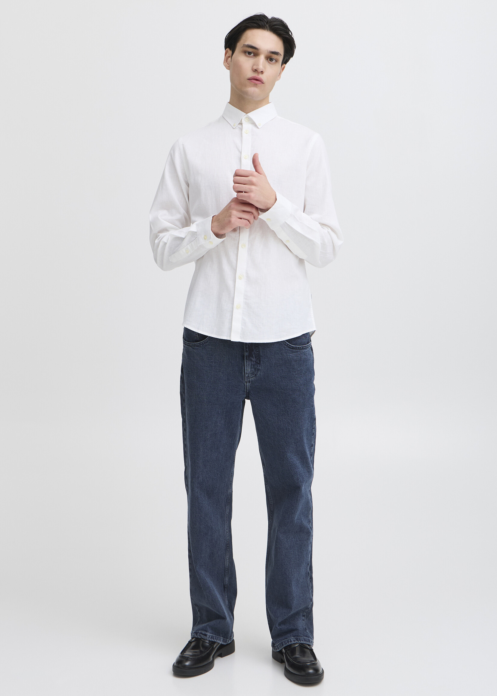 CASUAL FRIDAY CFANTON LINEN MIX SHIRT