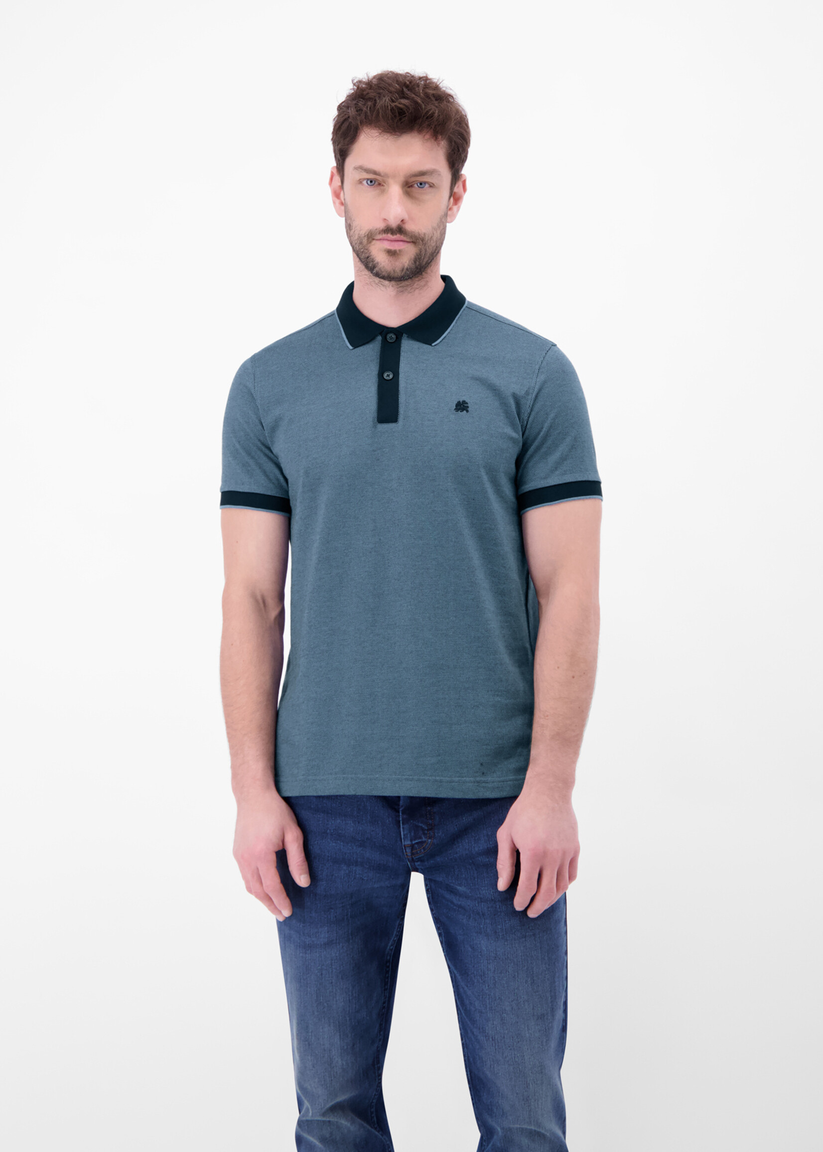 LERROS 2633206 POLO 2 TONE PIQUE